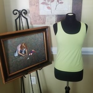 Chico lime green tank top